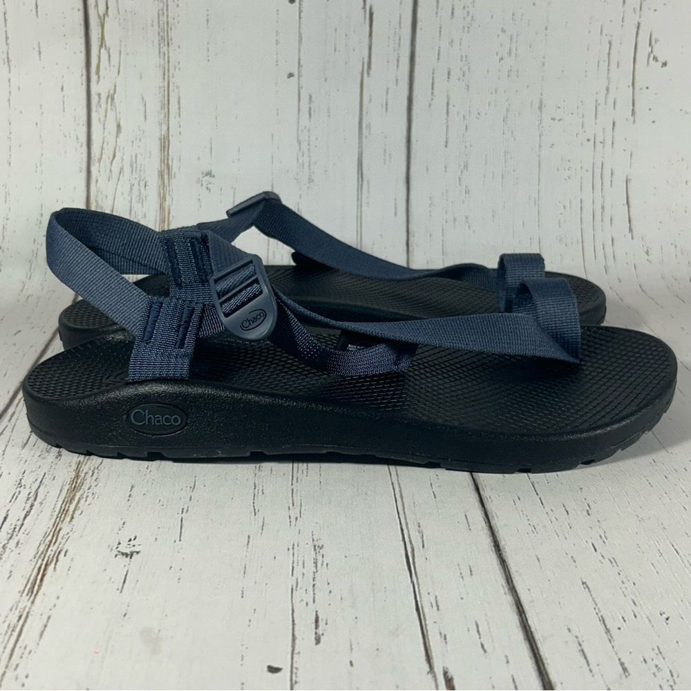 Chaco Bodhi Men’s Adjustable Strap Sandals Slides‎ Blue Size 12